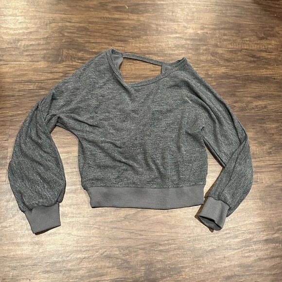 Mia Joy Girls Gray Long-sleeve Size 6 - Picture 1 of 4